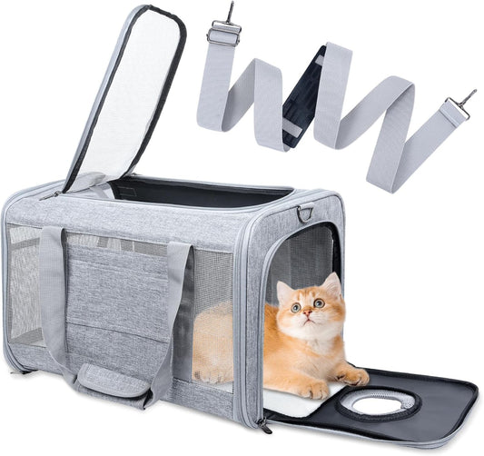 Qoosea Pet Carrier, Suitable for Small Medium Cat Dog Puppy Pet Carrier