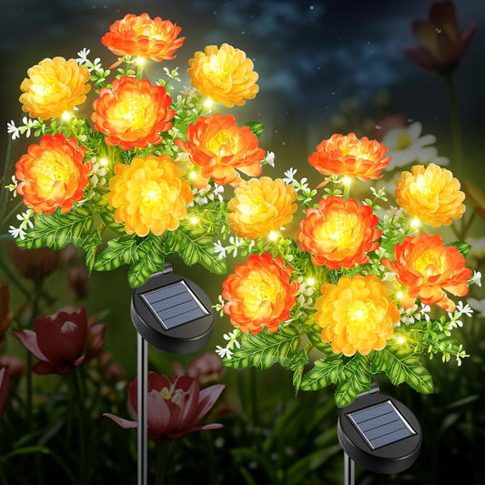 Qoosea Outdoor Solar Garden Lights Solar Garden Lights