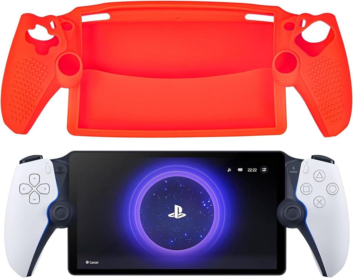 Qoosea for Sony Playstation Portal Case - Red