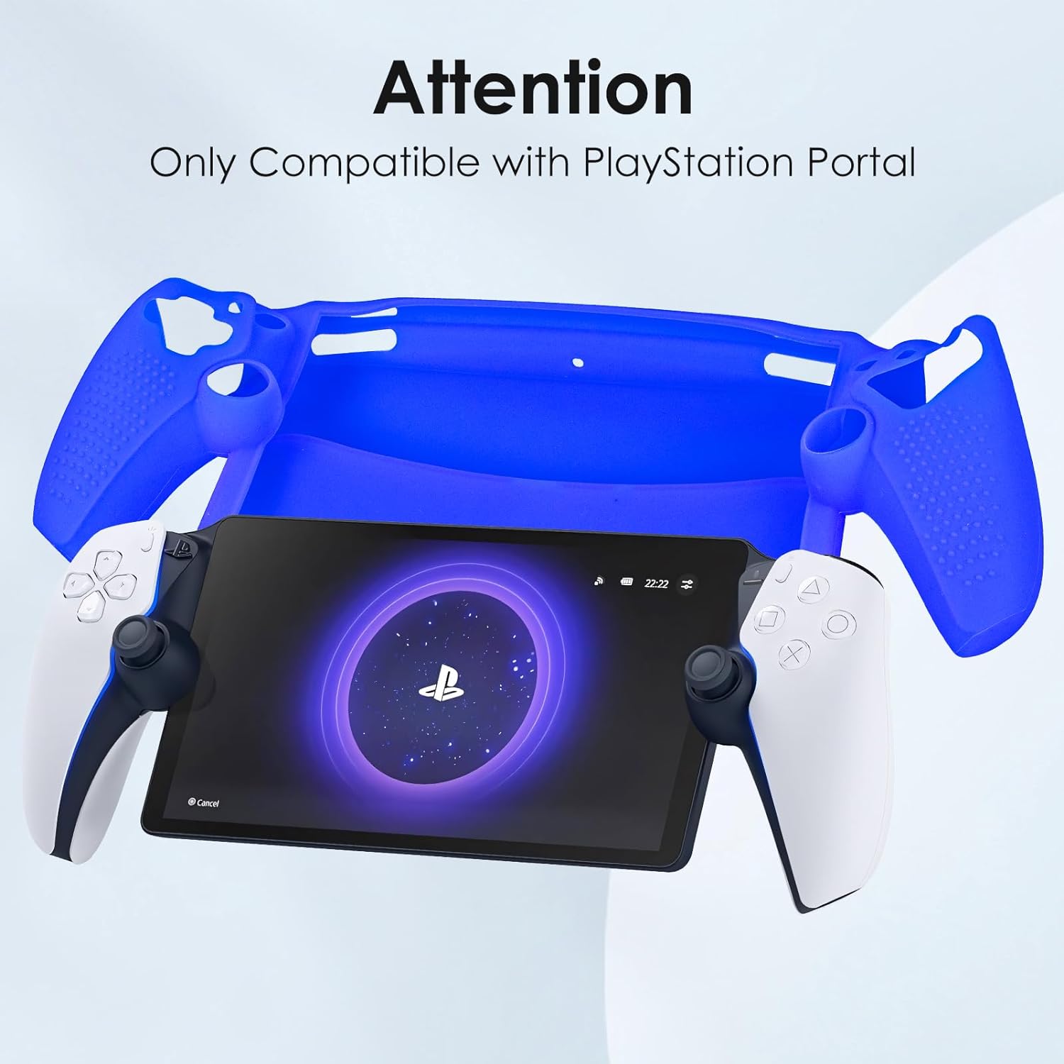 Qoosea for Sony Playstation Portal Case - Blue