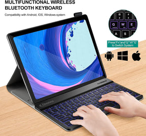 Bluetooth Keyboard for Galaxy Tab A7 Lite 8.7 inch Detachable