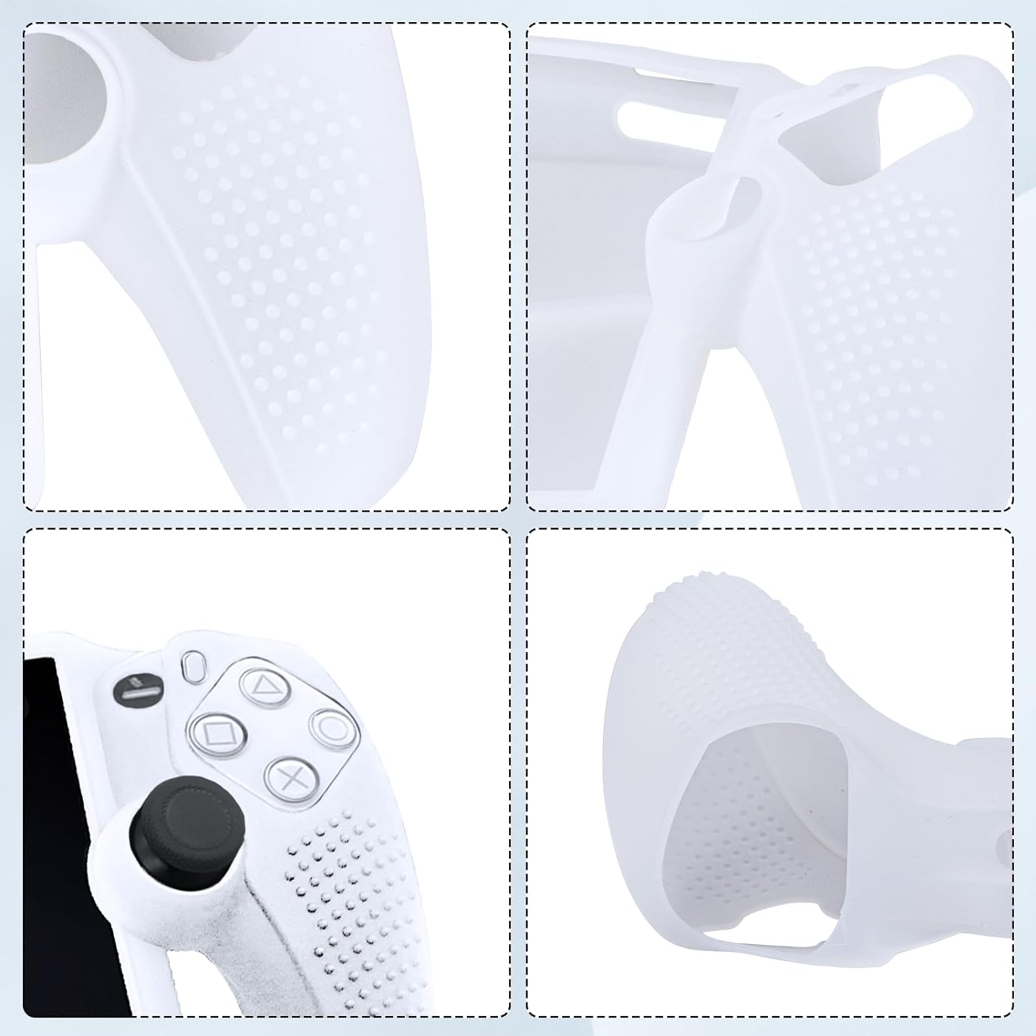 Qoosea for Sony Playstation Portal Case - White