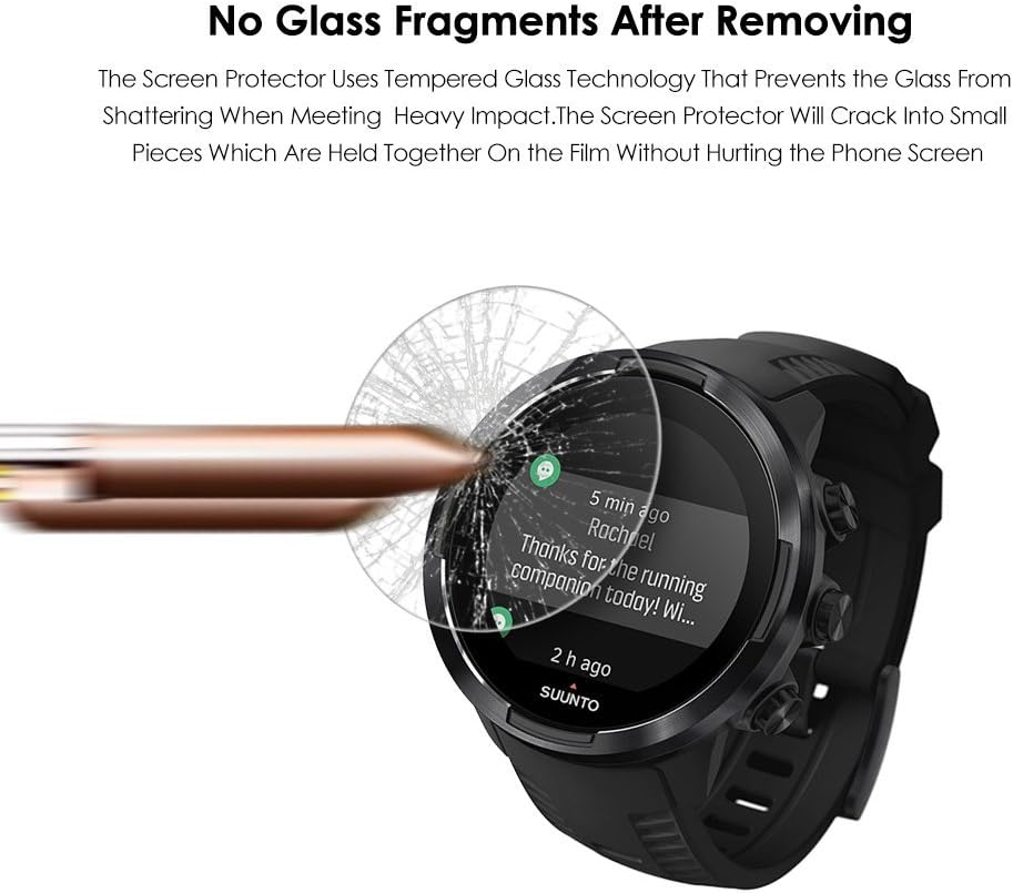 Screen Protector for Suunto 9 (2 pieces) 9H Hardness