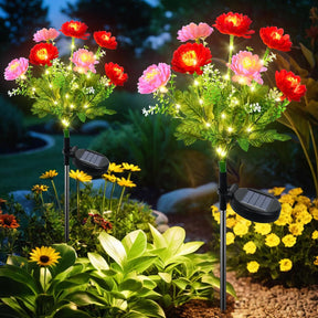 Qoosea Outdoor Solar Garden Lights Solar Garden Lights