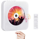 CD Player Wall Mountable Bluetooth Built-in Hi-Fi Speaker